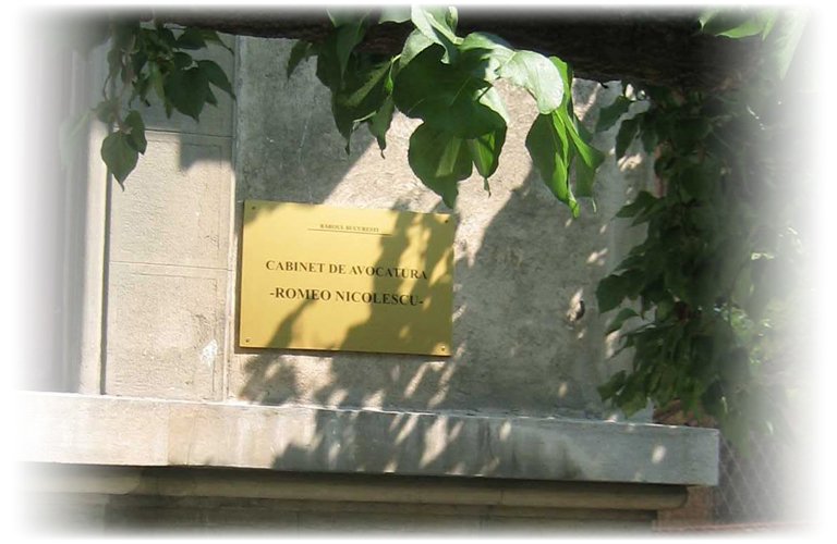 Mihail Romeo Nicolescu - Cabinet individual de avocatura